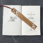Personalised Gift Oak Bookmark Inspired By Nature, thumbnail 2 of 11