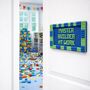 Lego Compatible Master Builder Door Sign, thumbnail 2 of 5