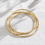Personalised Russian Ring Bangle Set, thumbnail 3 of 11