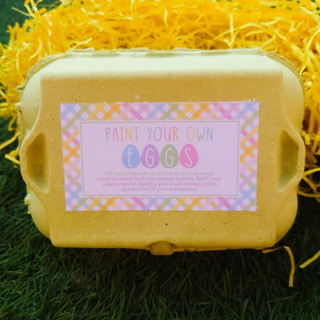 Paint Your Own Egg Cookies By Draisey Pops Bakery