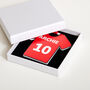 Personalised Football Shirt Bauble Decoration, thumbnail 7 of 8