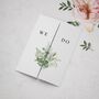 Greenery Gatefold Wedding Invitations, thumbnail 2 of 5