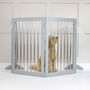 Lords And Labradors Large Wooden Pet Gate, thumbnail 6 of 6