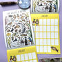 2025 Wildlife Habitats Wall Calendar, thumbnail 8 of 12