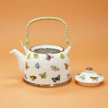 Herbal Teapot And Tea Cup Gift Set For Tea Drinkers, 5 of 12