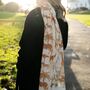 Jungle Animals Print Scarf In Personalised Gift Box, thumbnail 1 of 8