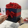 Valentine's Day Personalised Rose Hat Box Flower Gift, thumbnail 6 of 12
