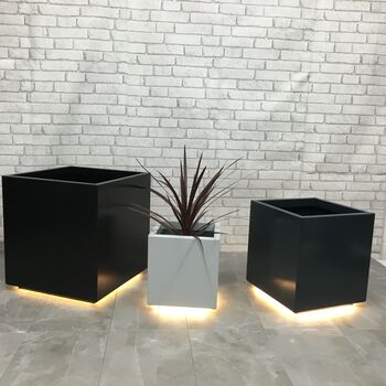 Cube Garden Planter With LED Lights, 4 of 4
