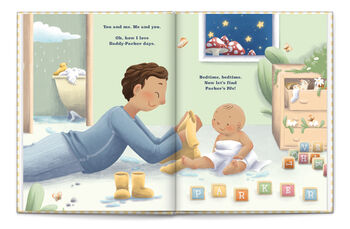 Personalised Children's Book, First Father's Day, Magical Moments With Daddy, 12 of 12