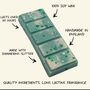 Apple Doughnut Wax Melts Bakery Inspired Wax Melt Snap Bar, thumbnail 3 of 5