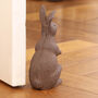 Country Style Bunny Cast Iron Door Stop, thumbnail 7 of 11