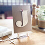 Personalised Initial Letter Holy Communion Day Card, thumbnail 1 of 7