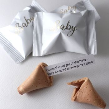 Baby Shower Game Fortune Cookies, 3 of 9