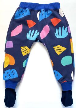 Baby, Toddler Joggers With Inbuilt Socks 'Pick N' Mix', 4 of 8