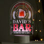 Personalised Home Bar LED Light Sign, thumbnail 1 of 3
