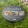 Personalised Photo Memorial Slate Circular Grave Marker, thumbnail 3 of 7