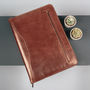 Luxury A4 Leather Ring Binder Folder. 'The Veroli', thumbnail 1 of 11