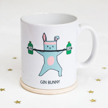 'Gin Bunny' Gin Mug, 2 of 6
