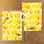Mellifera Honeybee Print A6 Greetings Cards, thumbnail 3 of 7
