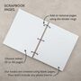 Personalised Memory Passport Scrapbook For Couples, thumbnail 6 of 7