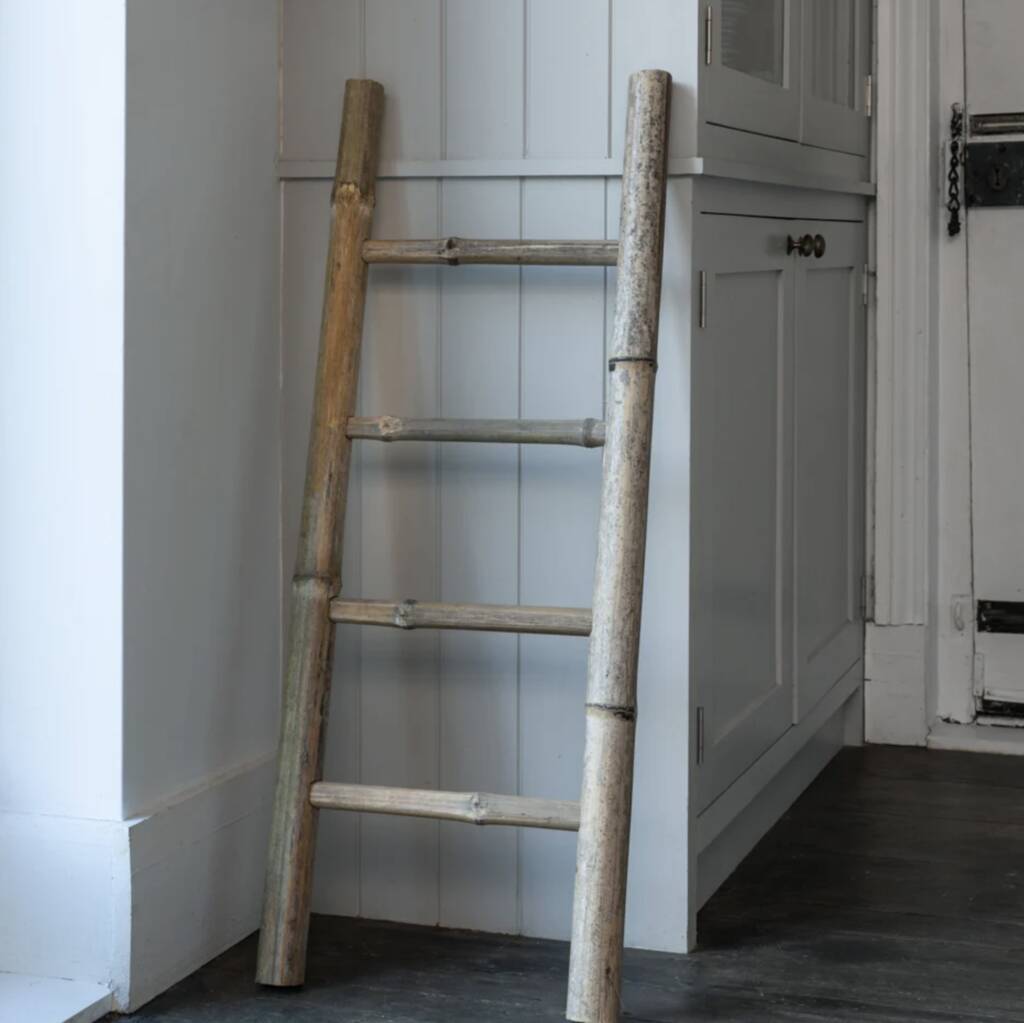 Bamboo Display Ladder, 1 of 3