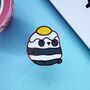 Cute Panda Enamel Pin, thumbnail 5 of 5