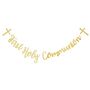 Gold First Holy Communion Banner, thumbnail 2 of 2