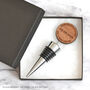 Personalised Wood Engagement Bottle Stopper, thumbnail 4 of 5