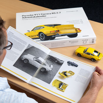 Porsche 911 Carrera Rs Advent Calendar Yellow, 3 of 7