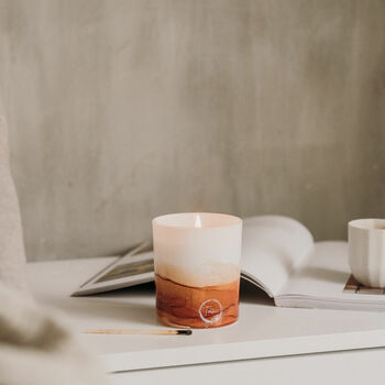 Hand Painted Soy Candle | Bergamot, Vanilla And Coconut, 4 of 5