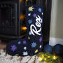 Personalised Christmas Stocking With Festive Stars, thumbnail 1 of 3