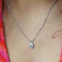 Gemstone Mini Pebble Necklace, thumbnail 1 of 10