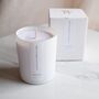 Wisteria Blossom Eco Soy Wax Aromatherapy Candle, thumbnail 1 of 9