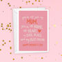 Not Just My Mum Sentimental Mother's Day Card, thumbnail 3 of 4