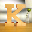 Large Decorative Wooden Letter Sculpture By Designed ...