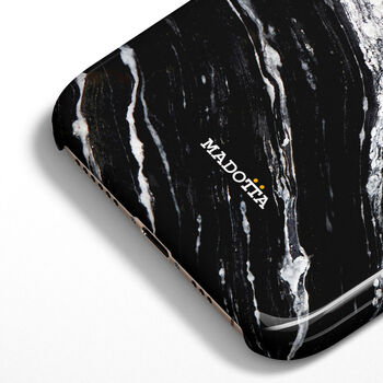 Mystery Black Marble Case For iPhone, 4 of 4