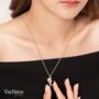 Khen Khrok Khen Phu Khao Gold Vermeil, Sterling Silver Necklace, thumbnail 4 of 12