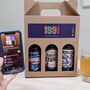 Personalised Special Year Beer Set And Playlist, thumbnail 1 of 4