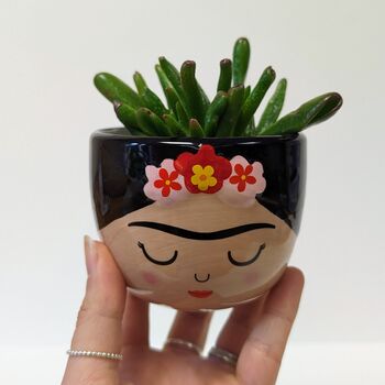 Plant Your Own Succulent Kit With Frida Pot, 5 of 5