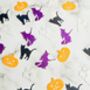 40 X Halloween Confetti, Table Decor, Pumpkin, Ghost, Witch, Cat, thumbnail 2 of 6