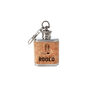 'Not My First Rodeo' Mini Cork Hip Flask Keyring | Celebration | Birthday, thumbnail 2 of 2