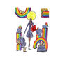 Rainbow Fashionista Limited Edition Print, thumbnail 4 of 4
