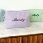 Personalised Monogramed Makeup Bag, thumbnail 3 of 8