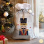 Personalised Nutcracker Christmas Sack For Kids, thumbnail 2 of 4