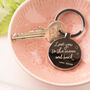 Personalised Love You To Moon And Back Keyring, thumbnail 1 of 8