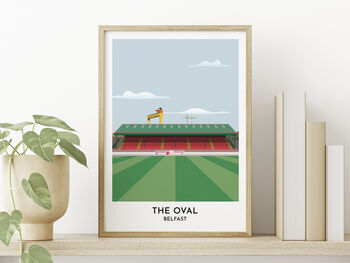Personalised Contemporary Football Stadium Print, 5 of 12