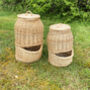 Wicker Potato And Onion Storage Hoppers Set Of Two, thumbnail 1 of 7