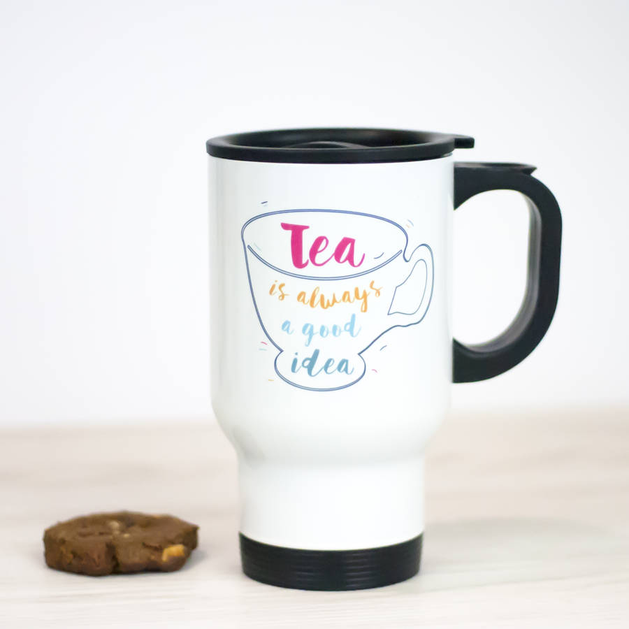 large tea travel mug