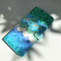 Turquoise Mermaid Leather Smartphone Case, thumbnail 1 of 3