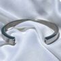 Personalised Memorial Bangle Ashes Urn Bracelet, thumbnail 7 of 12